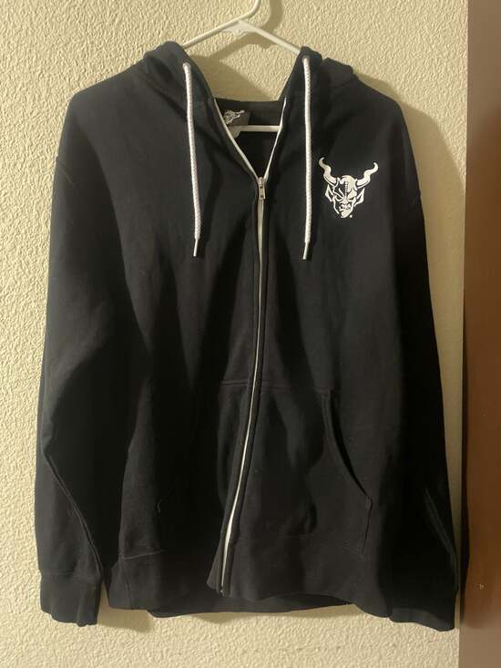 Stone Brewing Other - Stone Brewing Gargoyle Logo Graphic Full Zip Hoodie Black Size Large